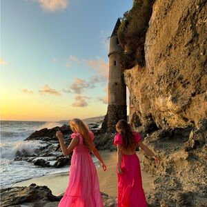 Zara Pink Maxi Dress